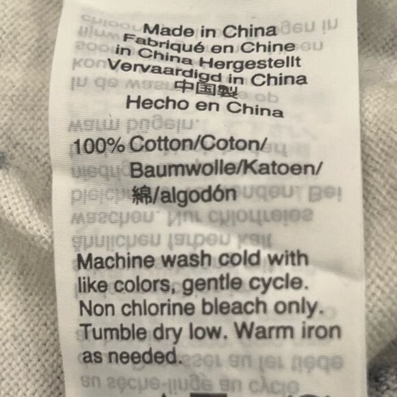 J Crew Factory pineapple print lightweight crew neck Teddie sweater Size Small - Picture 10 of 10